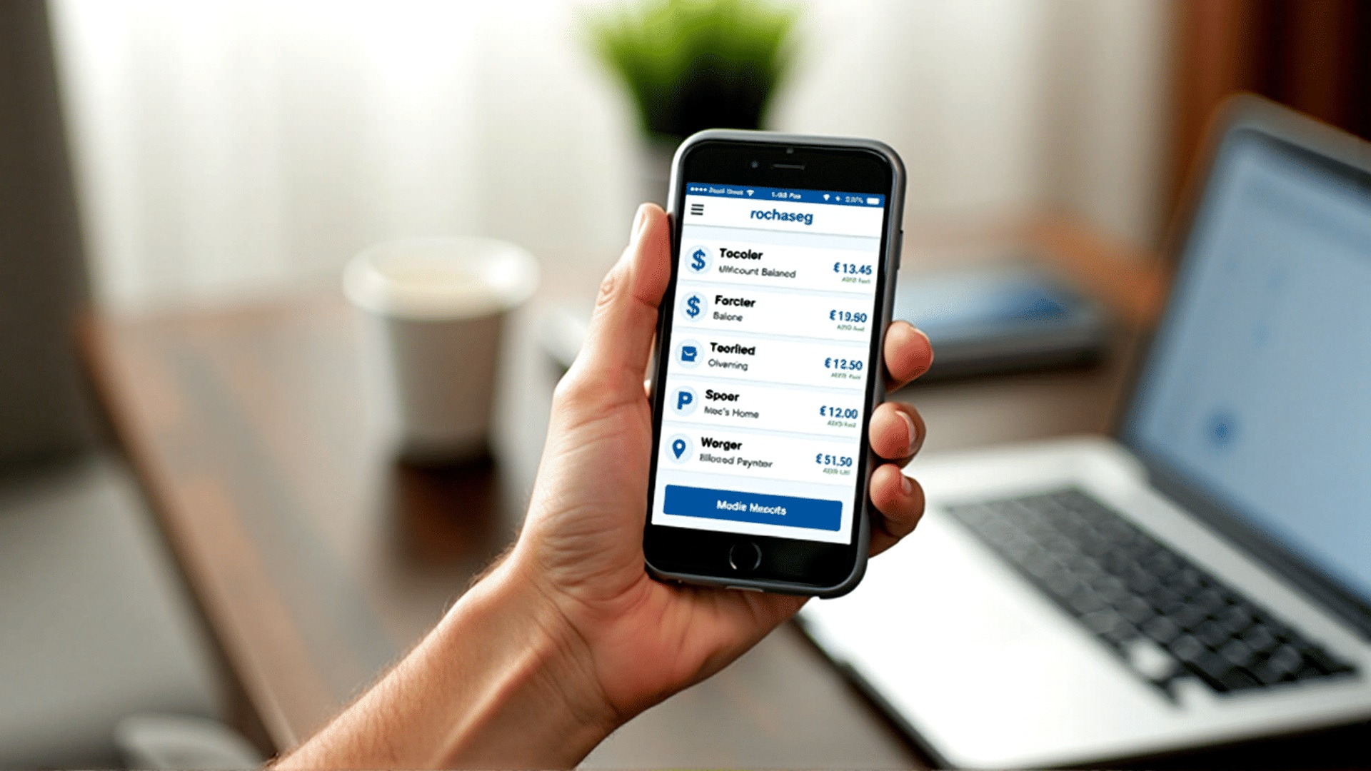 Mobile banking application